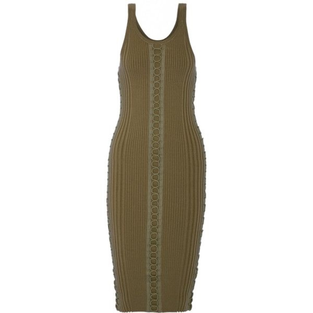 Alexander Wang Lace detail knit dress
